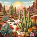 Life's Adaptation: Cacti's Remarkable Survival Stories