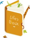 LifeÃÂ´s book (vector)