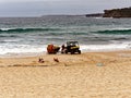 Bondi Beach Life Savers on an Overcast Summer Morning, Sydney, Australia