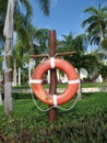 Life saving buoy Royalty Free Stock Photo