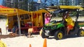 Life Saving - Coolangatta Beach Lifesavers preparing for the day's activities