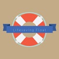 Life Saving Float Ring Royalty Free Stock Photo