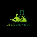 Life science, meditation logo