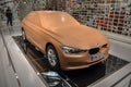 Life-size clay model BMW 3 series on exhibition BMW Museum Munich, Germany