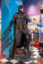 Life-size figure of fictional character Batman in a toy toy store, Dubai mall