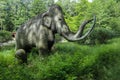 Life-size mammoth in Bayreuth