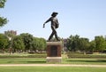 Sculpture of a Sower in University of Oklahoma campus