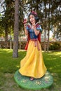 Life-size figure of Snow White in amusement miniature park, Antalya, Turkey