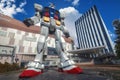 Life-Sized Unicorn Gundam Statue in the special wards of Tokyo, Japan
