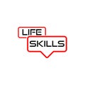 Life Skills sign or icon