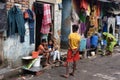 Daily Life Of Slum Dwellers In Kolkata City