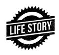 Life Story rubber stamp