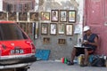 Life on the streets of Mindelo. Artist