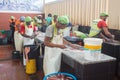 Life on the streets of Mindelo. Fish market