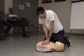 A Life Support Course in Tel Aviv, Israel Royalty Free Stock Photo