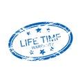 life time guarantee (vector)