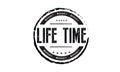 Life time warranty icon Royalty Free Stock Photo