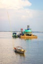 Life On Tonle Sap River Royalty Free Stock Photo