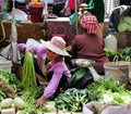 Life of Vietnamese vendors in Saigon Royalty Free Stock Photo