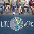 Life Work Balance Functional Nature Active Style Concept