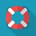 Lifebelt flat icon