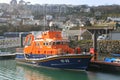 Lifeboat Beth Sell berthed in harbour