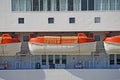 Lifeboat on a Cruise Ship Royalty Free Stock Photo