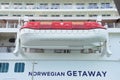 Life Boat On The Getaway-Norwegain Cruise Line