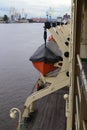 Lifeboat on icebreaker Krasin, Saint Petersburg