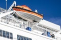 Lifeboat or safety boat... Royalty Free Stock Photo