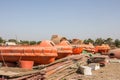 Lifeboats for sale at Alang Royalty Free Stock Photo