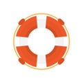 Lifebuoy flat icon