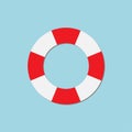 Lifebuoy icon design. Float vector icon. Life saver sign Royalty Free Stock Photo