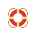 Lifebuoy icon. Simple element from port collection. Creative Lifebuoy icon for web design, templates, infographics and more