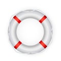Lifebuoy Icon. Vector Illustration Royalty Free Stock Photo