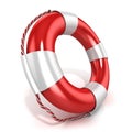 Lifebuoy. Left side view Royalty Free Stock Photo