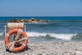 Lifeboat by the sea - Italy