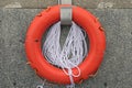 Lifebuoy With Rope