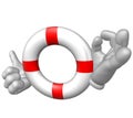 Lifebuoy sos icon Royalty Free Stock Photo