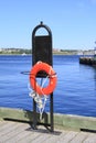 Lifebuoy station Royalty Free Stock Photo