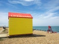 Lifeguard beach hut