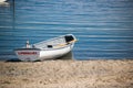 Lifeguard boat Royalty Free Stock Photo