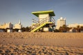 Lifeguard booth in Miami Beach