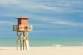 Lifeguard cabin in Narbonne Plage