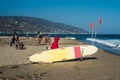 Lifeguard on guard Royalty Free Stock Photo