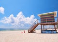 Lifeguard House of Caribbean beach