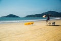 Lifeguard at Palolem Beach, Goa Royalty Free Stock Photo