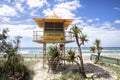 Lifeguard patrol tower number 35 on the beach, Gold Coast