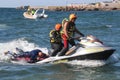 Lifeguard saves swimmer Rescue at sea