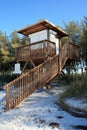 Lifeguard Station on the Beach